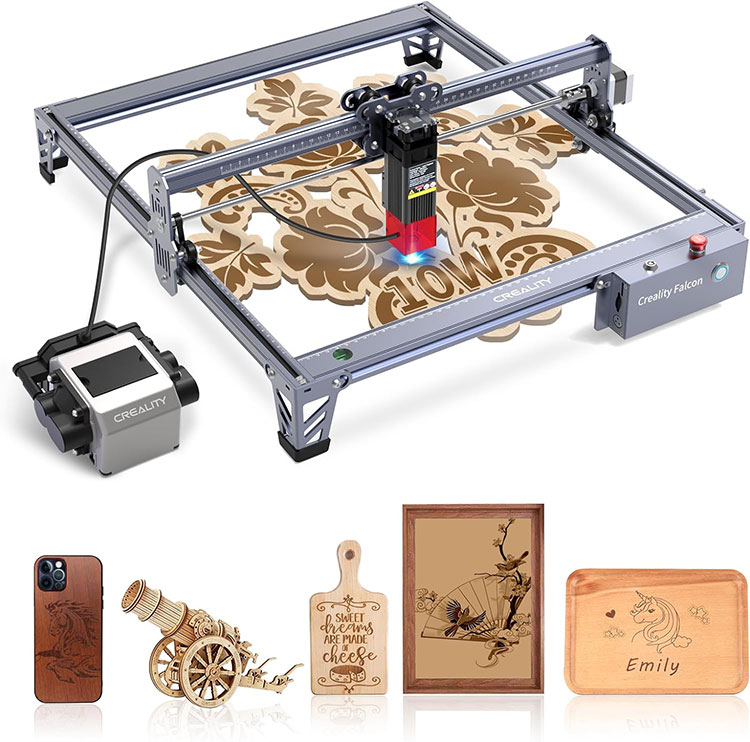 Лазерны гравер Falcon Pro 10W Laser Cutter
